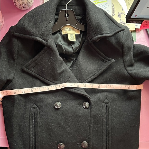 Denim & Supply Ralph Lauren Wool Blend Double Breasted Jacket Size M - Picture 5 of 6